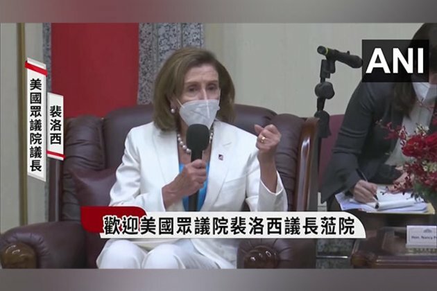 "We come in peace to the region", says Nancy Pelosi in Taiwan as 21 Chinese jets enter Taipei's Air Defence Zone