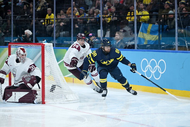 (MICO2026)ITALY-MILAN-OLYMPIC WINTER GAMES-ICE HOCKEY-MEN-QUALIFICATION PLAY-OFF-SWE VS LAT