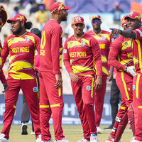 WI skipper Hope says team could've made more runs in start against India in T20 WC virtual QF