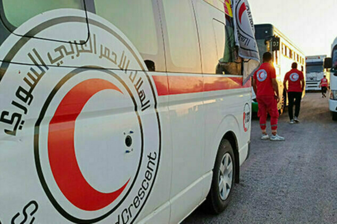 SARC aid convoy heads to Sweida