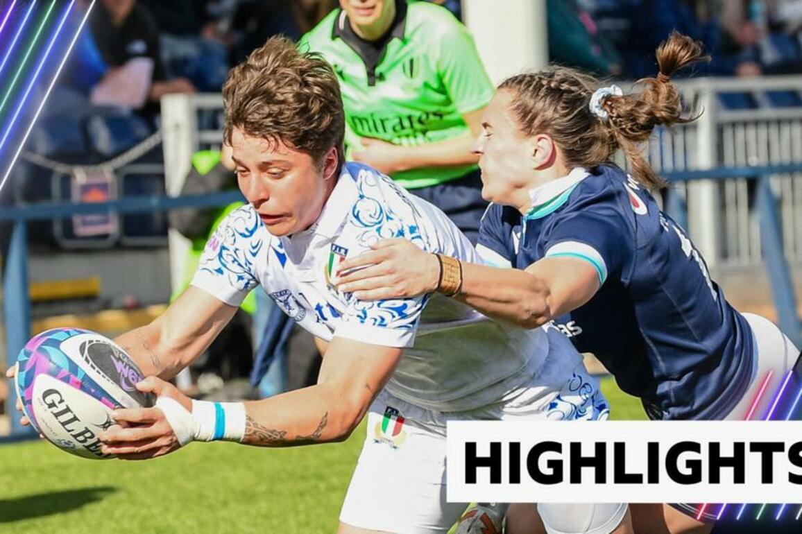 Women's Six Nations highlights- Scotland 17-25 Italy