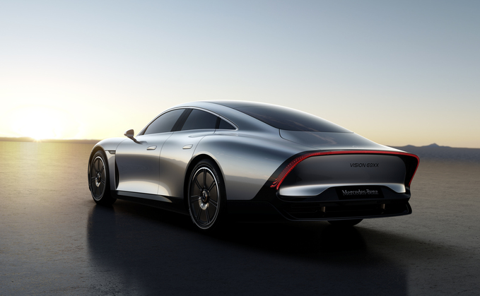 The Vision EQXX electric car prototype took 18 months to develop | Credit: Mercedes-Benz