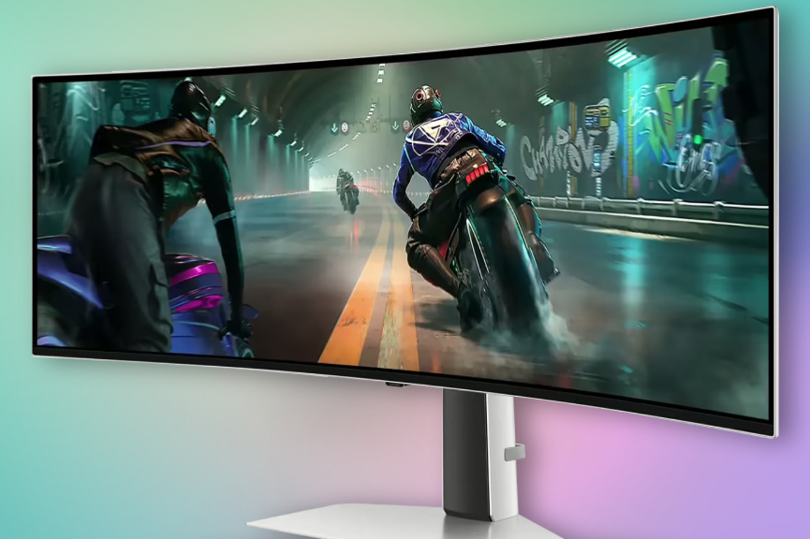 Get Samsung's massive ultrawide OLED gaming monitor for 46% off