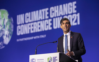 Rishi Sunak speaks at the COP26 Climate Conference in Glasgow | Credit: Flickr, Treasury