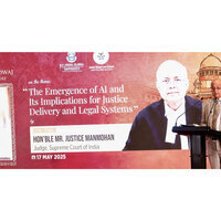 AI Needs Institutional Oversight and Enforceable Accountability in Law: Justice Manmohan, Judge, Supreme Court of India at H.R Bhardwaj Memorial Lecture at JGU