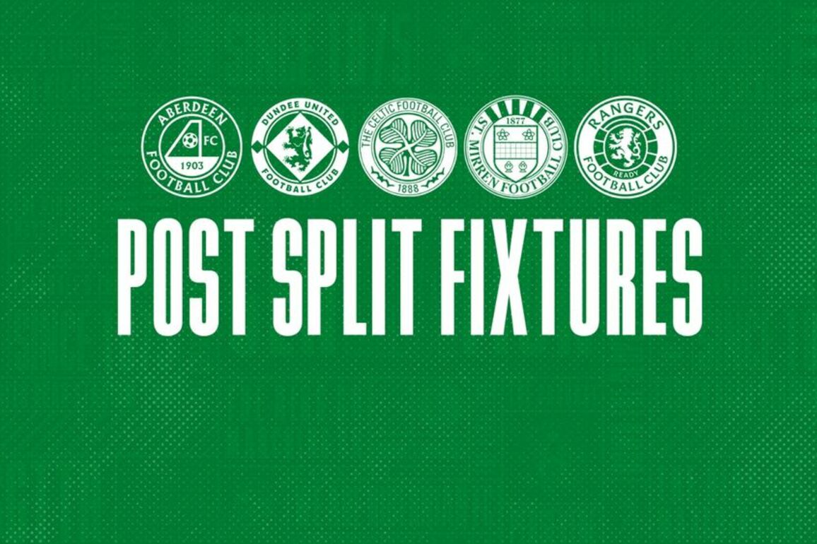 Hibernian FC - 2024-25 Post Split Fixtures Confirmed