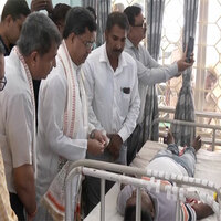 Tripura CM Manik Saha attends blood donation camp in Agartala