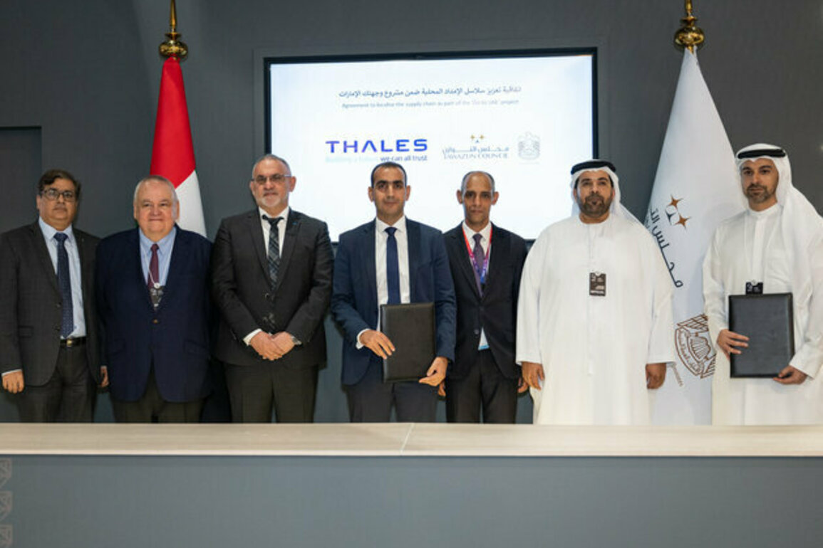 Tawazun Council, Thales sign agreement to support Emirati suppliers with AED600 million work packages