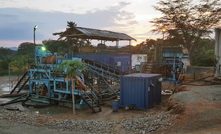 The 5tph demonstration plant at Tongo in Sierra Leone