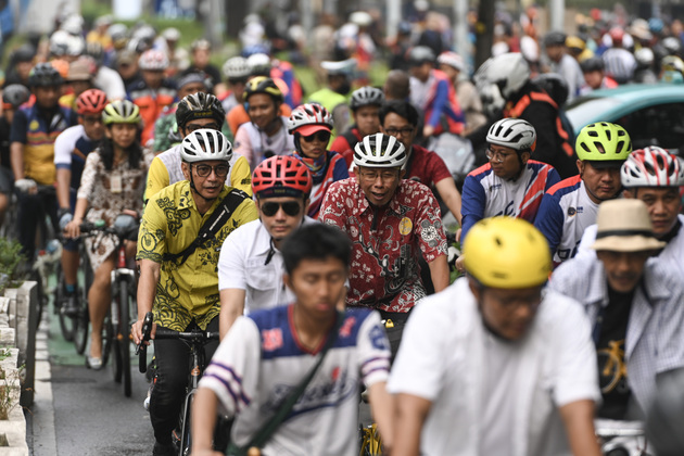INDONESIA-JAKARTA-WORLD BICYCLE DAY