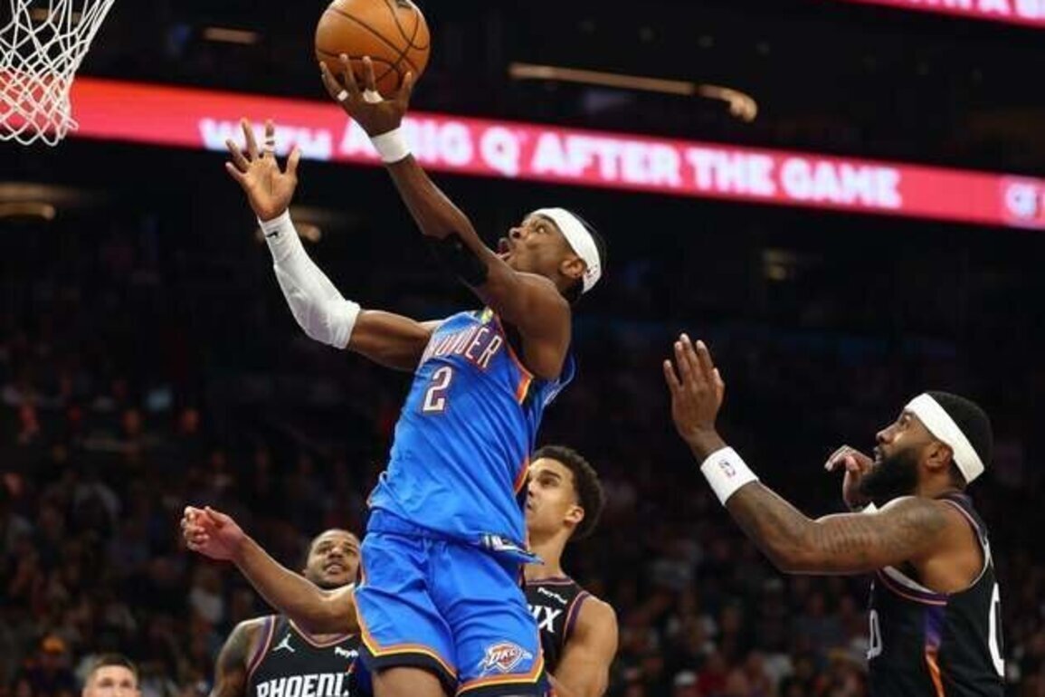 Shai Gilgeous-Alexander, Thunder finish sweep of Suns