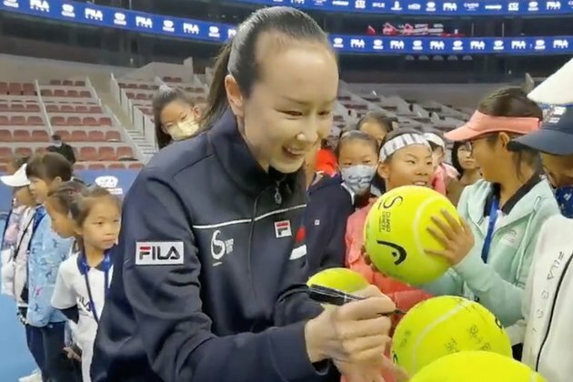Peng Shuai: Tennis star tells IOC president she is safe