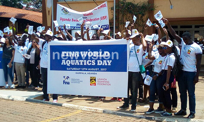 USF celebrates FINA World Aquatics day USF celebrates FINA World Aquatics day