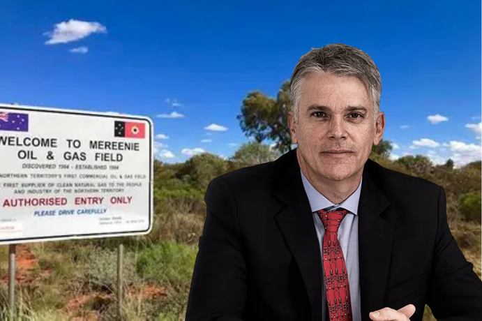 Echelon edges on NT gas deal amid legal troubles. Pictured: Echelon MD Andrew Jeffries.
