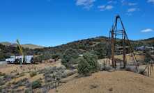 Drilling has begun near the Buster headframe at Mammoth Minerals’ Excelsior gold-silver project in Nevada