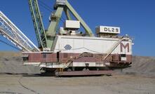 A Marion 8050 dragline