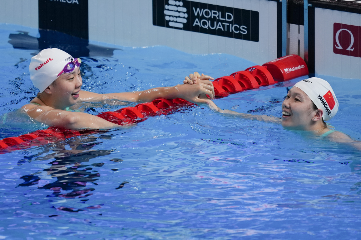 (SP)SINGAPORE-WORLD AQUATICS CHAMPIONSHIPS-SWIMMING-WOMEN 100M BREASTSTROKE
