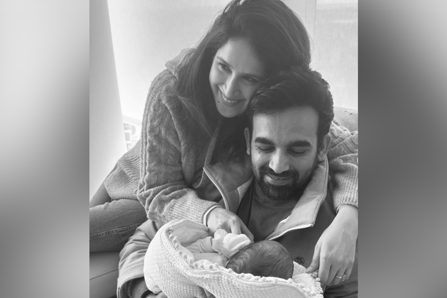 Sagarika, Zaheer Khan welcomes baby boy, couple share first pic