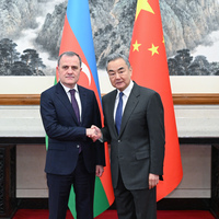 CHINA-BEIJING-WANG YI-AZERBAIJAN-FM-TALKS (CN)