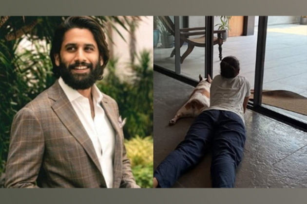 Naga Chaitanya treats fans to weekend pics with wife Sobhita and pet Hash