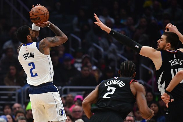 In Mavs debut, Kyrie Irving scores 24 to lead win over Clippers