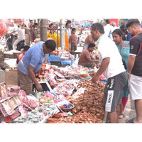 People throng Guwahati markets to buy banana plants, bamboo sticks, diyas amid subdued Diwali celebrations