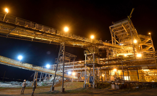 Mina de ouro Aurizona, no MA