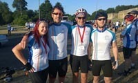 Graham fundraisers complete 425-mile cycle for charity