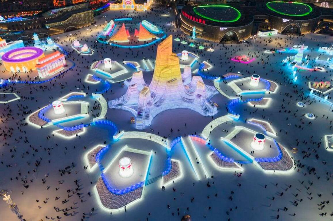 World's largest ice and snow theme park opens, igniting China's winter tourism fever