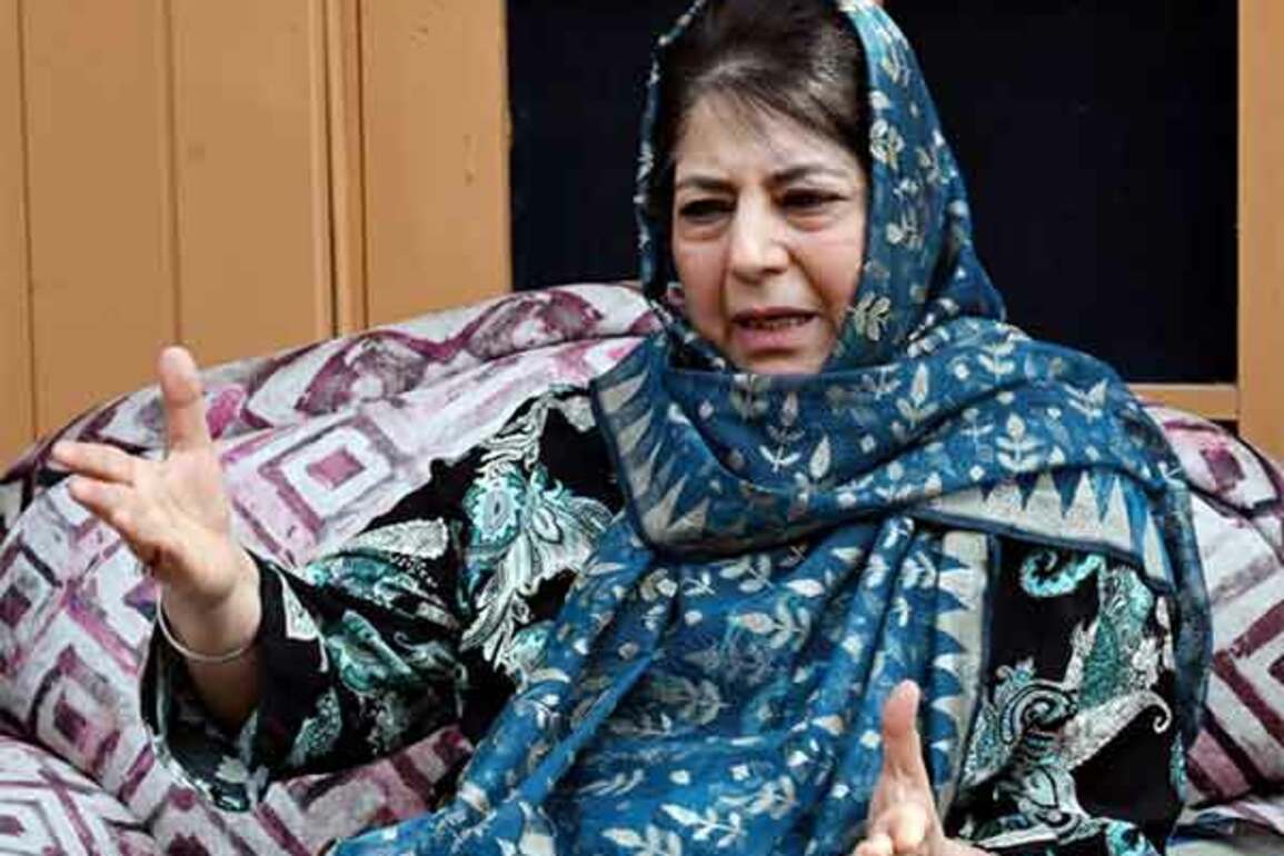 PDP President Mehbooba Mufti calls Union Minister Kiren Rijiju's visit to Kashmir 'designed and deliberate'