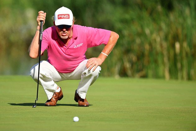 Evergreen Miguel Angel Jimenez leads in record European Tour bid