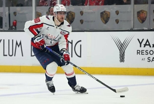 Caps' Pierre-Luc Dubois faces former team in visit to L.A.