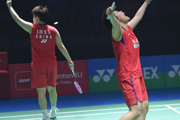 (SP)INDIA-NEW DELHI-BADMINTON-INDIA OPEN 2026-WOMEN'S DOUBLES-FINAL