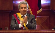 Protesters are asking Ecuadorian president Lenin Moreno to protect their lands from miners