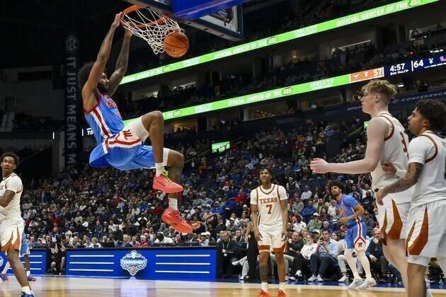 SEC tournament roundup: Ole Miss dents Texas' NCAA tourney hopes