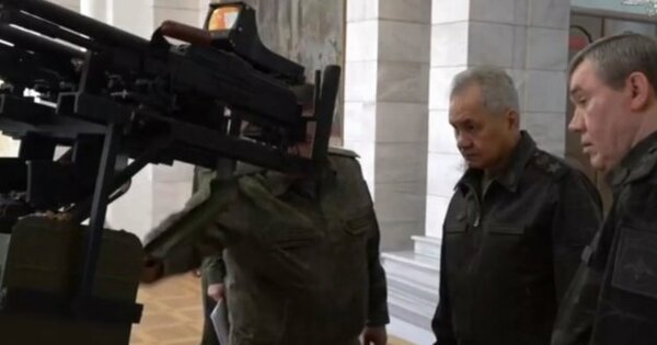 Russian defense chief inspects modernized anti-drone weaponry