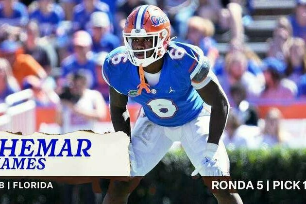 NFL Draft 2025: LB Shemar James llega a los Cowboys