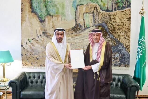 UAE President sends written message to the Custodian of the Two Holy Mosques including an invitation to attend 2026 UN Water Conference