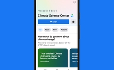 Global Briefing: Facebook beefs up Climate Science Center