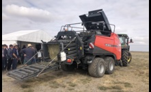  Large square balers will be the focus of a demonstration day at Elmore, Victoria, in March. Picture Mark Saunders.