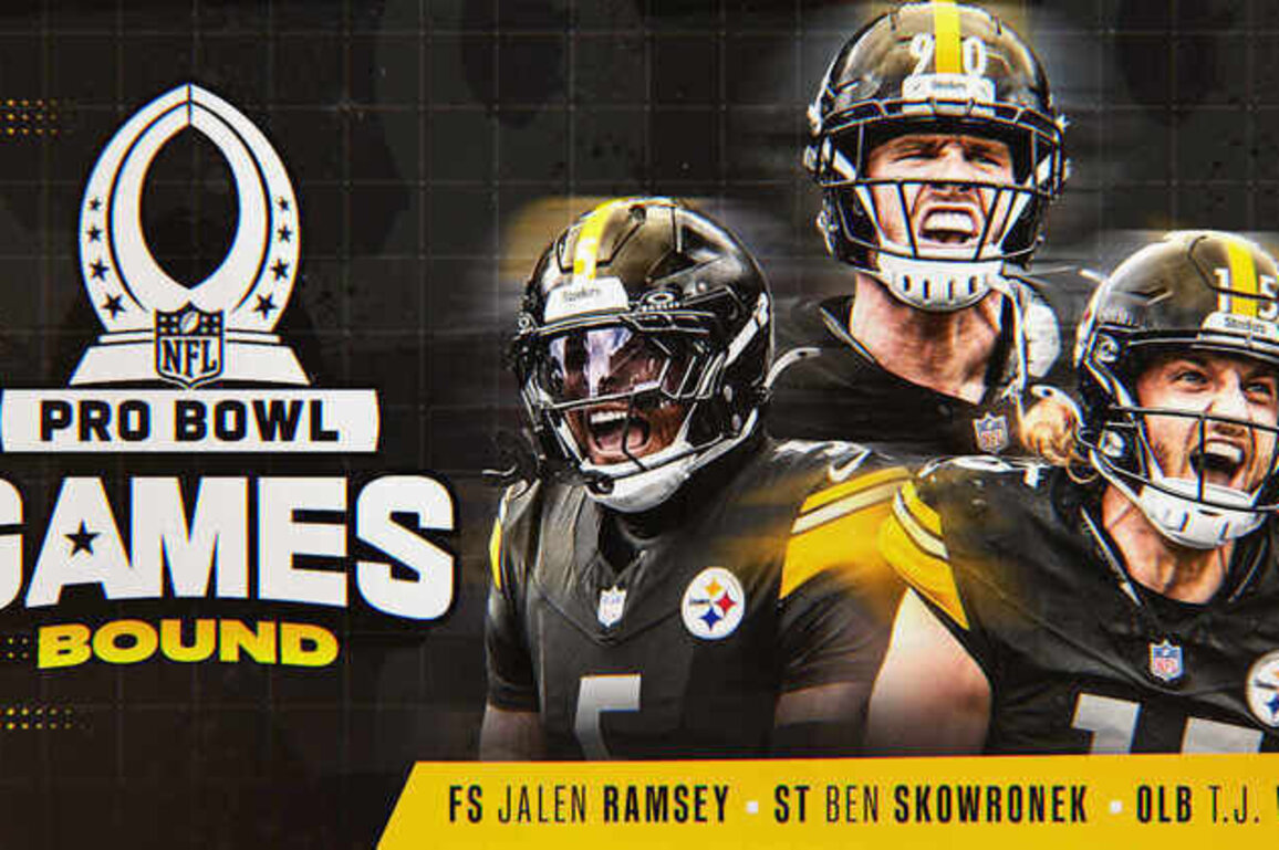 Three Steelers selected to Pro Bowl Games