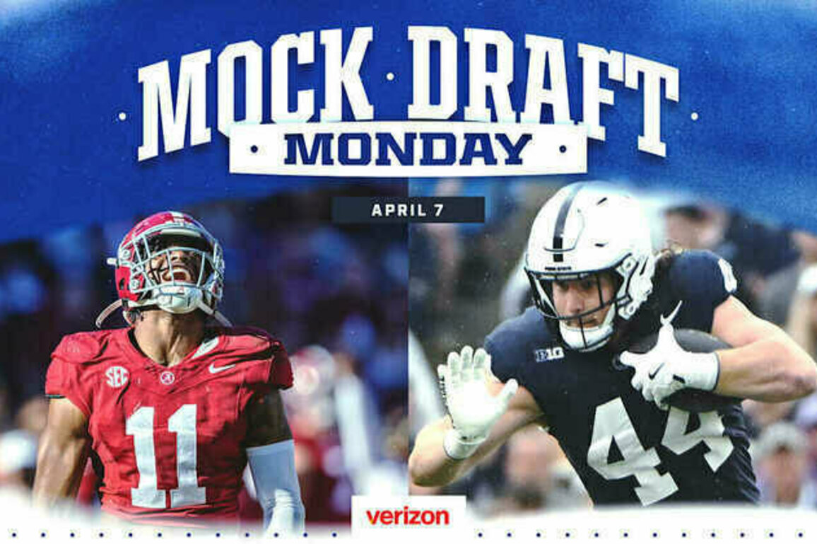 2025 NFL Mock Draft Monday: 2 weeks to go