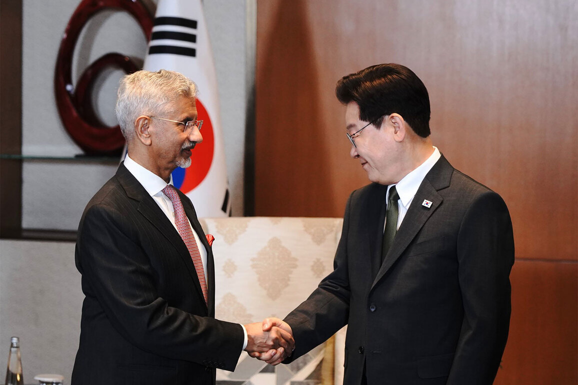 Jaishankar welcomes South Korea Prez Lee Jae-myung, says talks with PM Modi will deepen strategic partnership