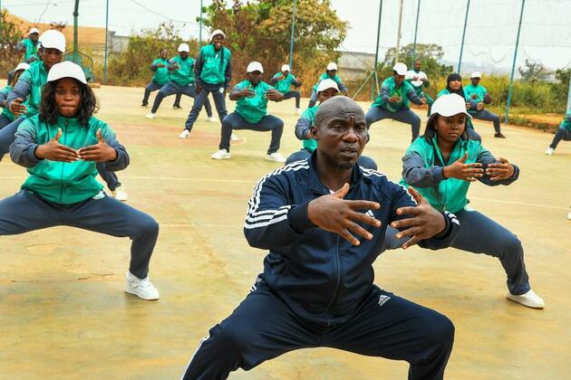 (Hello Africa) The story of a Cameroonian kung fu master: "Let Chinese culture light up your life"