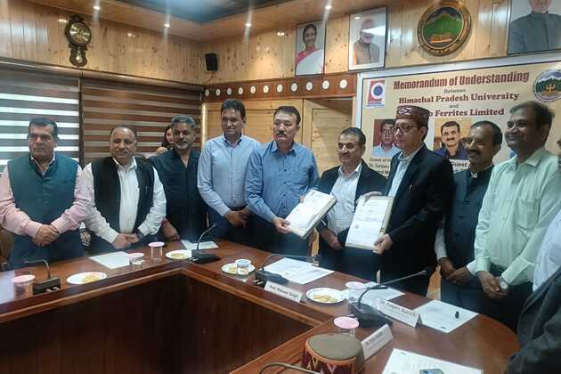 HPU signs MoU with Cosmo Ferrites for green energy research
