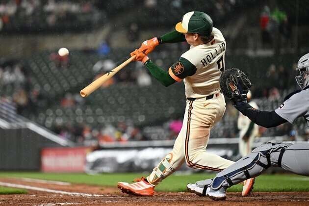 Jackson Holliday's HR helps O's extend Tigers' skid to 7