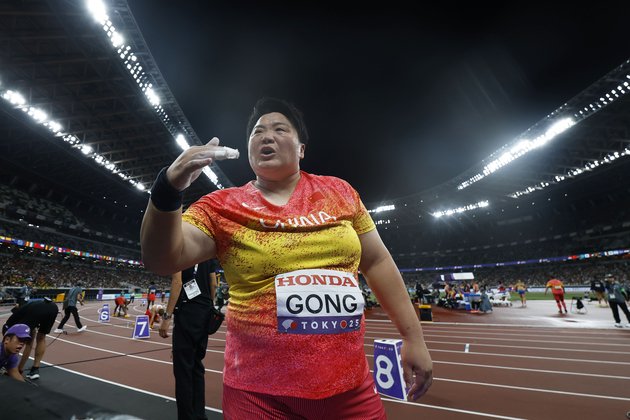(SP)JAPAN-TOKYO-ATHLETICS-WORLD ATHLETICS CHAMPIONSHIPS-WOMEN'S SHOT PUT-FINAL