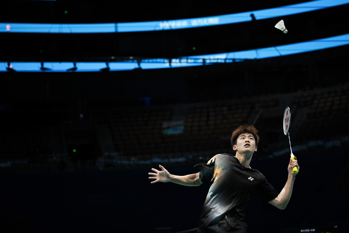 (SP)CHINA-15TH NATIONAL GAMES-BADMINTON-U18-MEN'S TEAM-FINAL (CN)