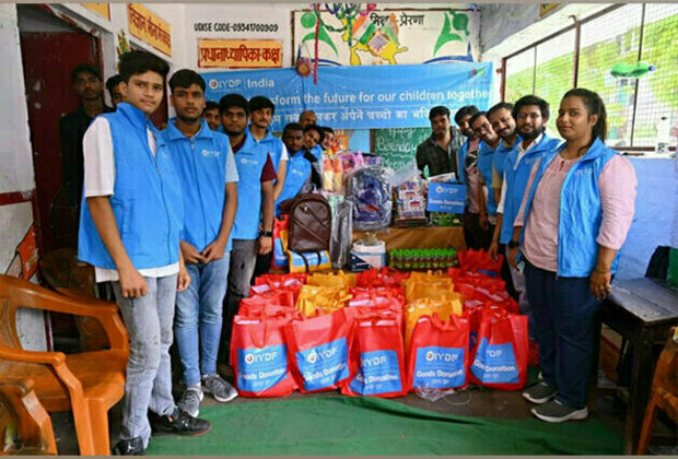 IYDF and Lokpriya Book Distributor Provide Essential Stationery Aid to Underprivileged Students in Kanpur, Supporting Children's Education