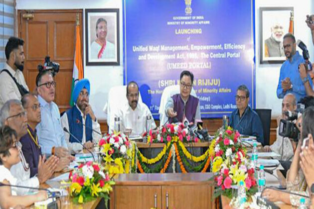Kiren Rijiju launches UMEED Portal, says, "Will add new chapter in history of Waqf property administration & management